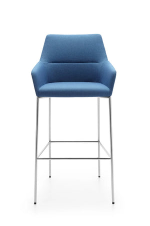 Chic Air C20H Low Backrest Chair With Metal Legs And Armrests 14