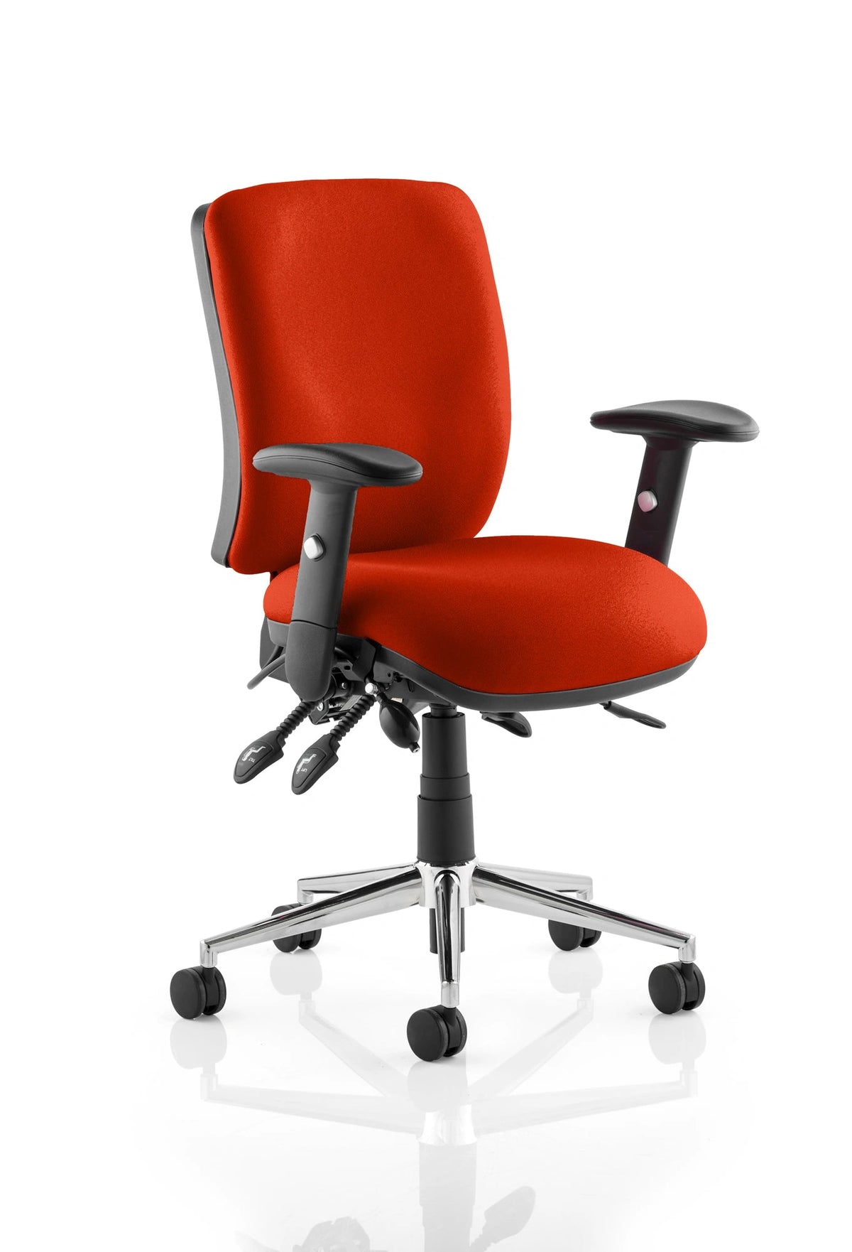 Chiro Medium Back Task Operator Office Chair KCUP0116 1
