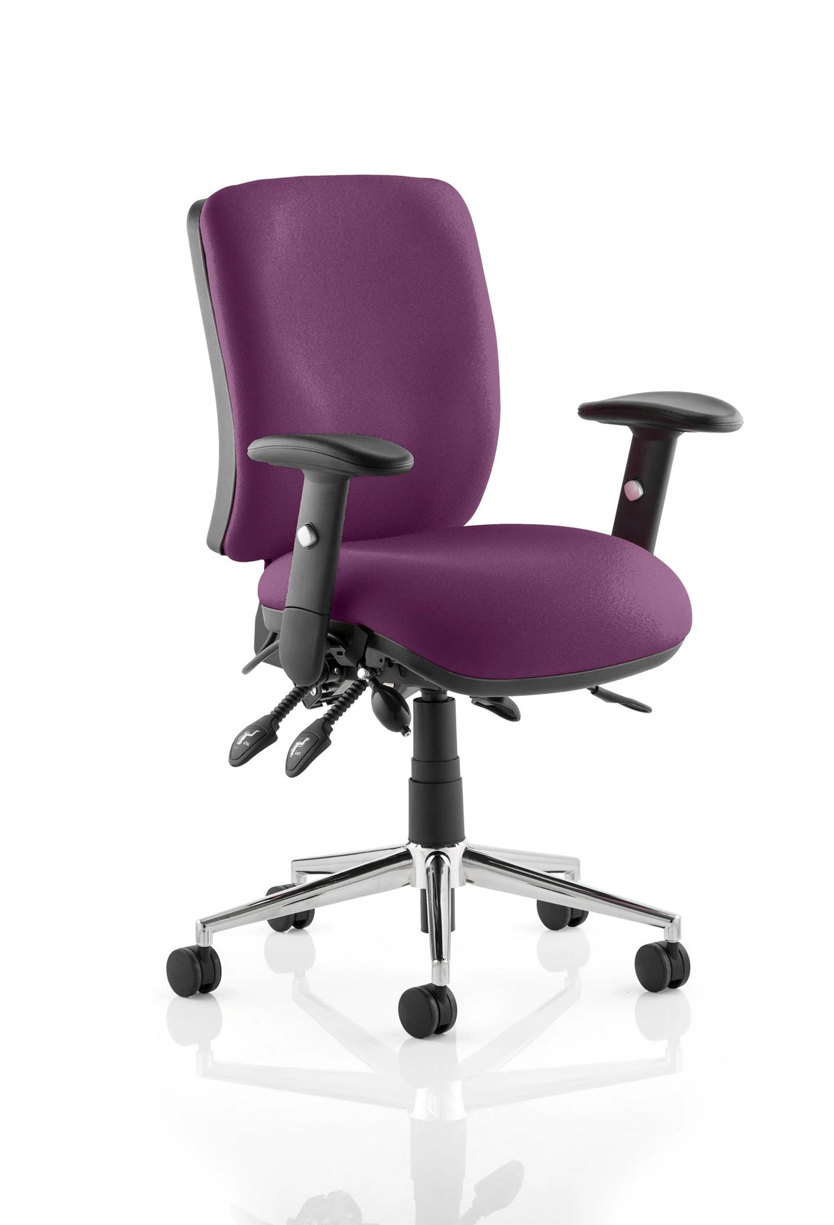 Chiro Medium Back Task Operator Office Chair KCUP0120 1