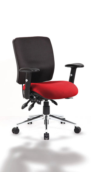 Chiro Medium Back Task Operator Office Chair KCUP0121 2