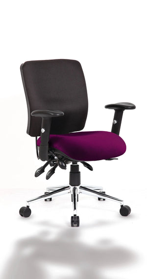 Chiro Medium Back Task Operator Office Chair KCUP0128 2