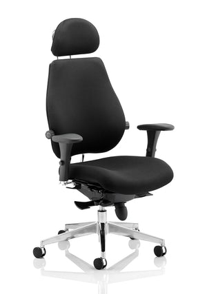 Chiro Plus Ultimate High Back Ergonomic Posture Chair With Arms And Headrest PO000011 1