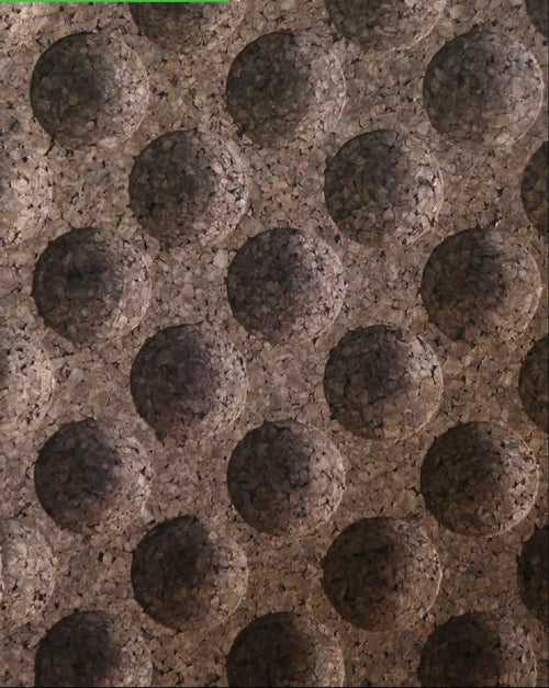 Circle 3D Cork Wall Covering 2