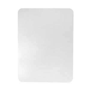 Clear Rectangular Chair Mat 1