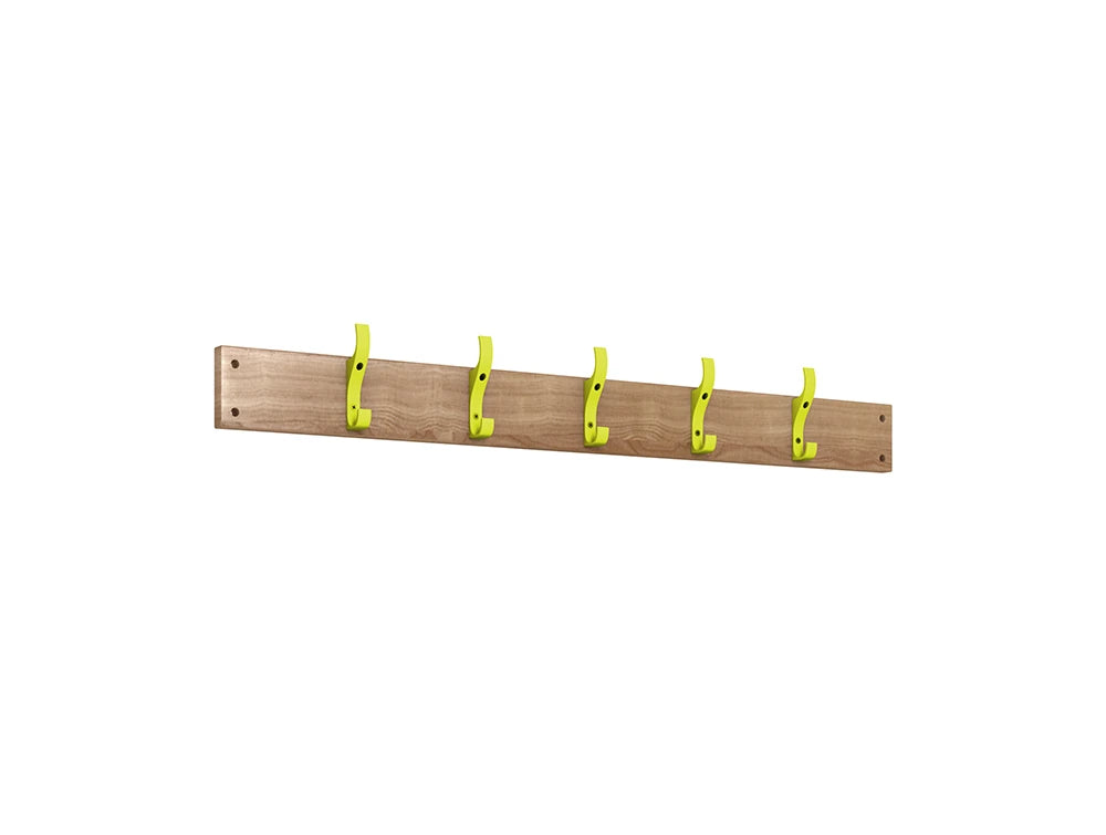 Cloakroom Hookboard - Lime Light Beech