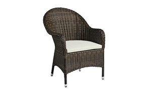 Clova Armchair Brown Weave