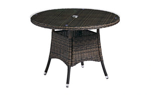 Clova Table Brown Weave