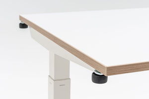 Compact Drive Electric Sit Stand Desk Edge Detail