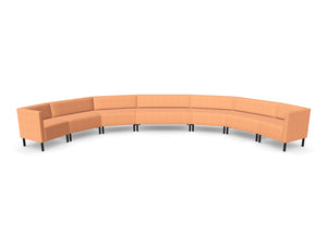 Converse Station Low Back Curved Modular Sofa