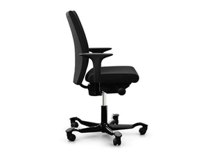 Creed 6004 Upholstered With Castors In Black Plastic Base 2