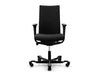 Hag Creed 6004 Upholstered Chair In Black Plastic Base