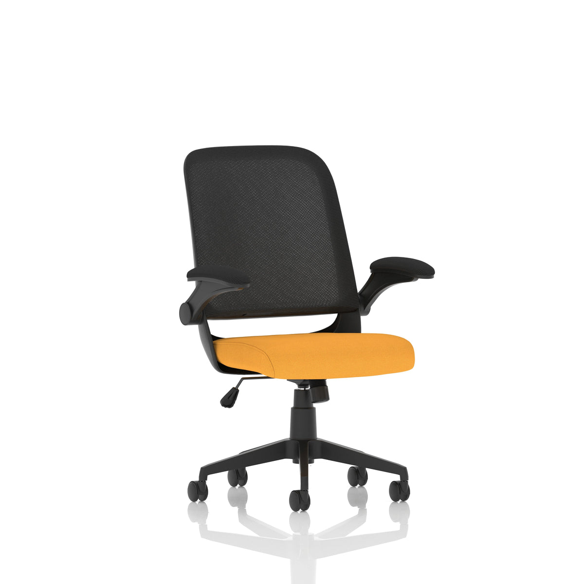 Crew Task Operator Mesh Chair With Folding Arms KCUP2020 1