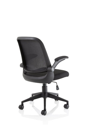 Crew Task Operator Mesh Chair With Folding Arms OP000318 8