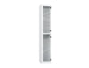 Crystal 2-Door Steel Locker - Arctic White