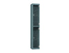 Crystal 2-Door Steel Locker - Slate Grey