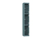 Crystal 3-Door Steel Locker - Slate Grey