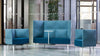 Narbutas Cumulus Modular Soft Seating System Inblue Finish