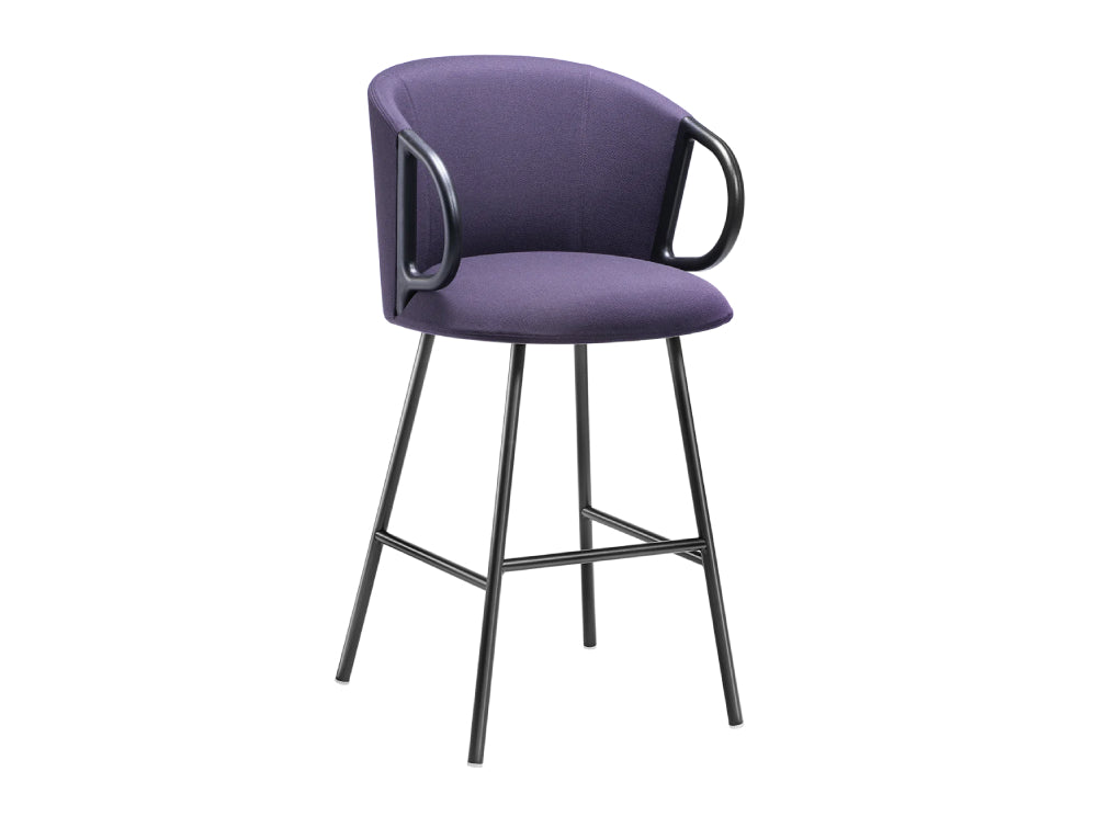 Curacacha Slim Stool With Footrest
