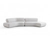 Daaz Modular Seating in White Finish