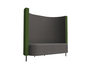 Delia Meeting Den Two Seater Sofa Angled View