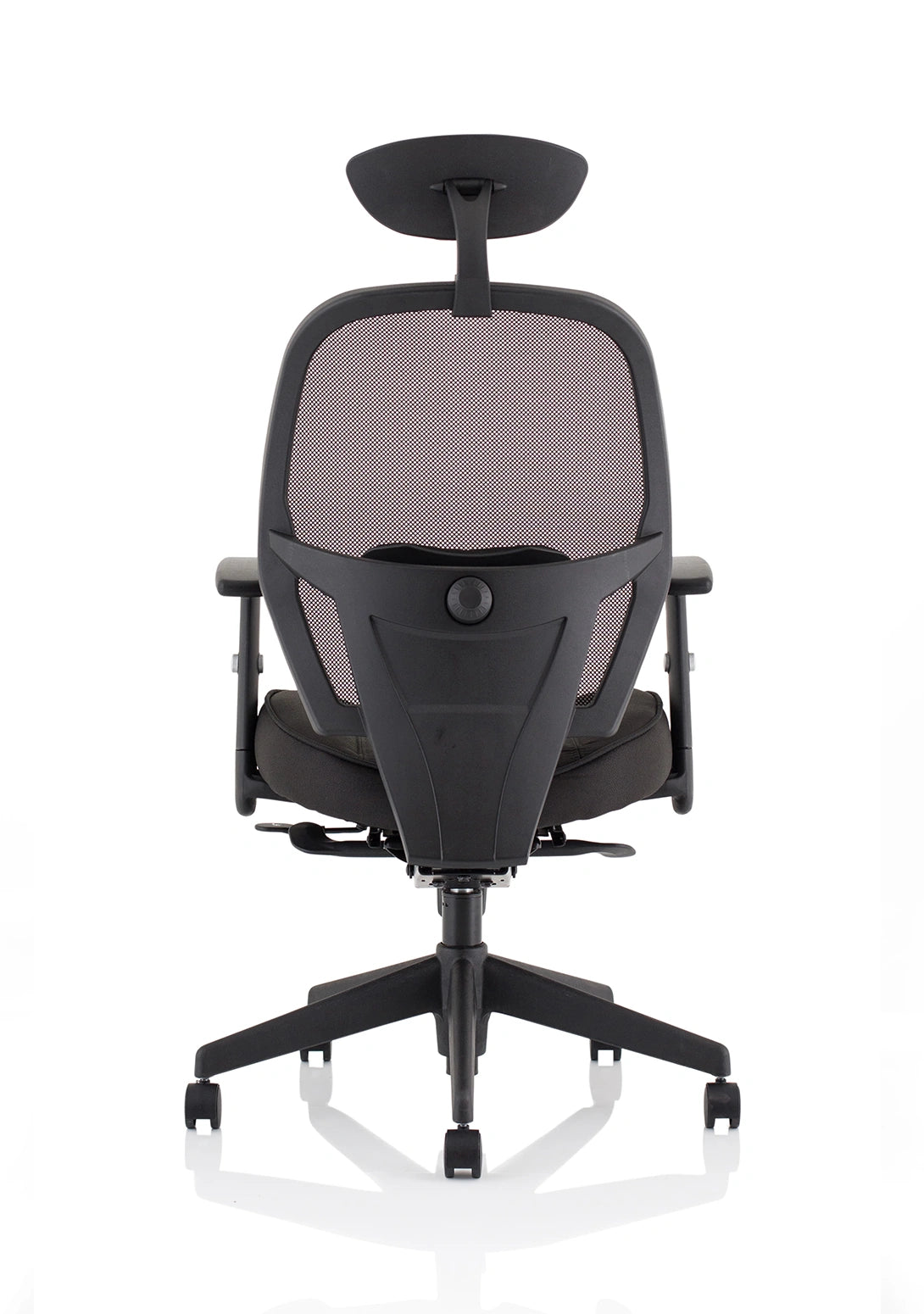 Denver High Mesh Back Black Task Operator Office Chair With Arms KC0283 7