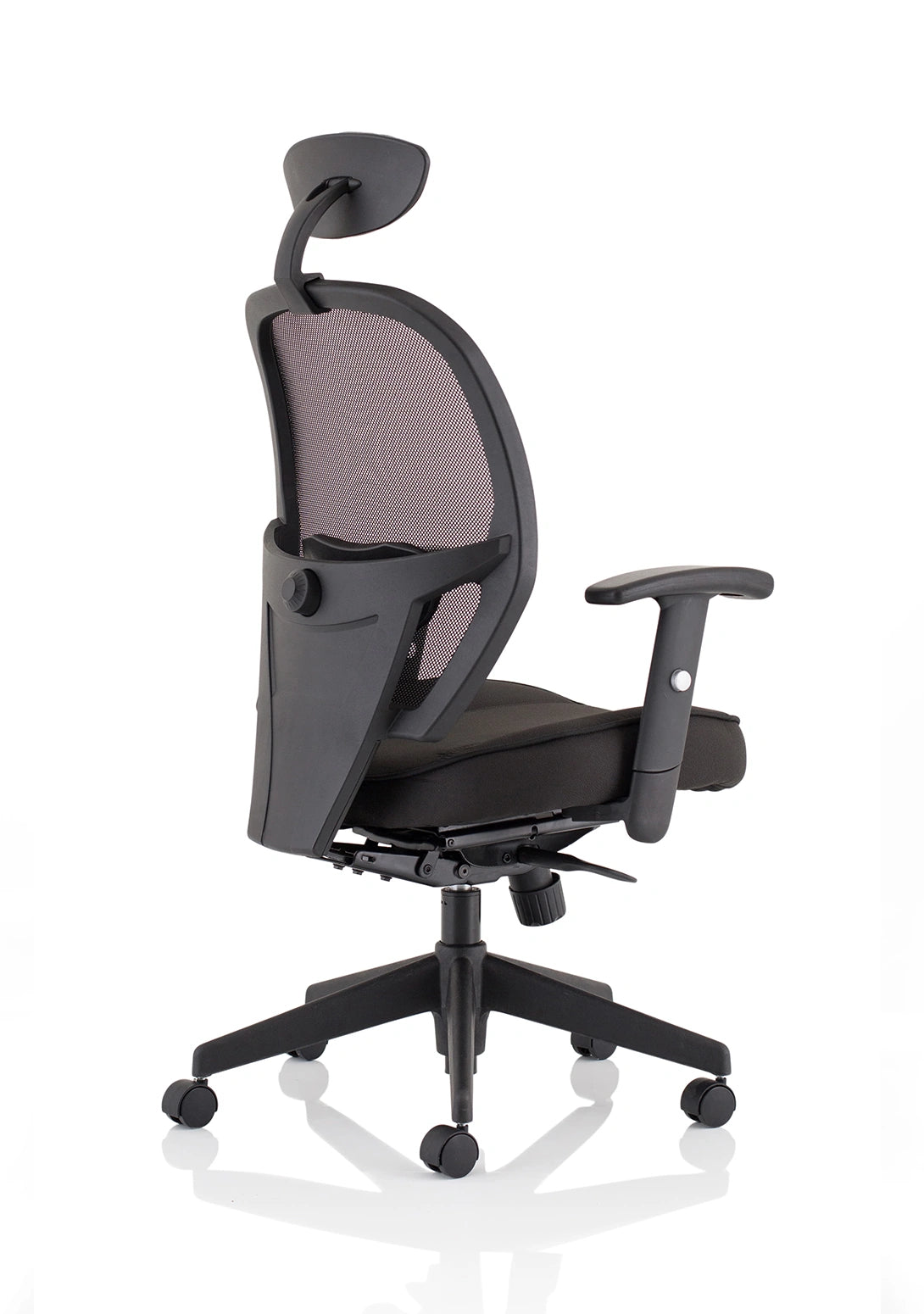 Denver High Mesh Back Black Task Operator Office Chair With Arms KC0283 8