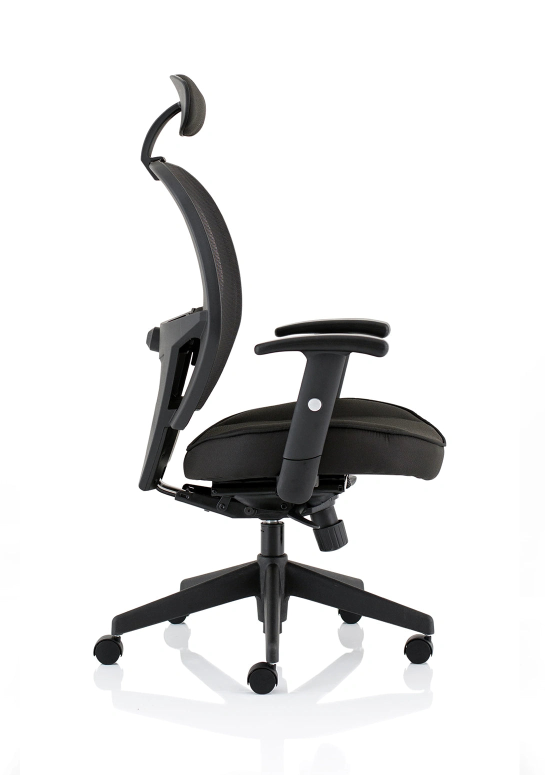 Denver High Mesh Back Black Task Operator Office Chair With Arms KC0283 9