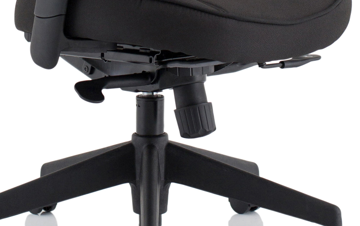 Denver High Mesh Back Black Task Operator Office Chair With Arms OP000234 10