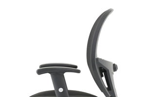 Denver High Mesh Back Black Task Operator Office Chair With Arms OP000234 11