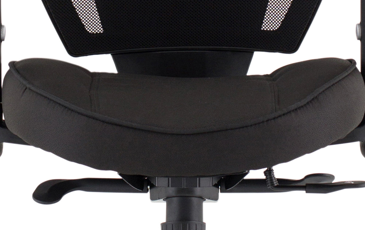 Denver High Mesh Back Black Task Operator Office Chair With Arms OP000234 13