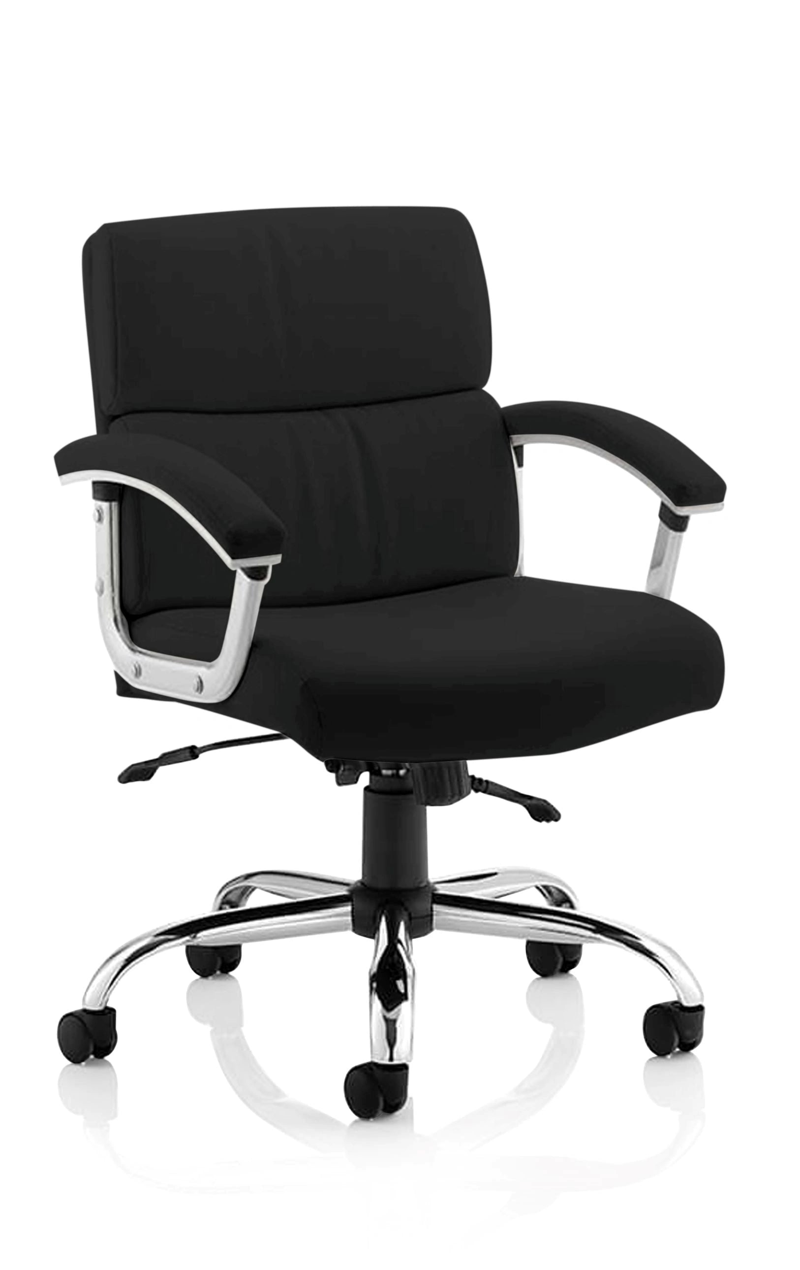 Desire Medium Back Leather Executive Office Chair With Arms EX000252 1