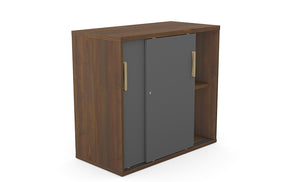 Desk Cabinet With Sliding Doors Sv 16 3