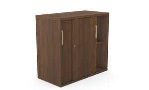 Desk Cabinet With Sliding Doors Sv 16 6