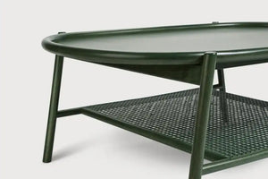 Drum Oval Low Coffee Table Edge Detail 7