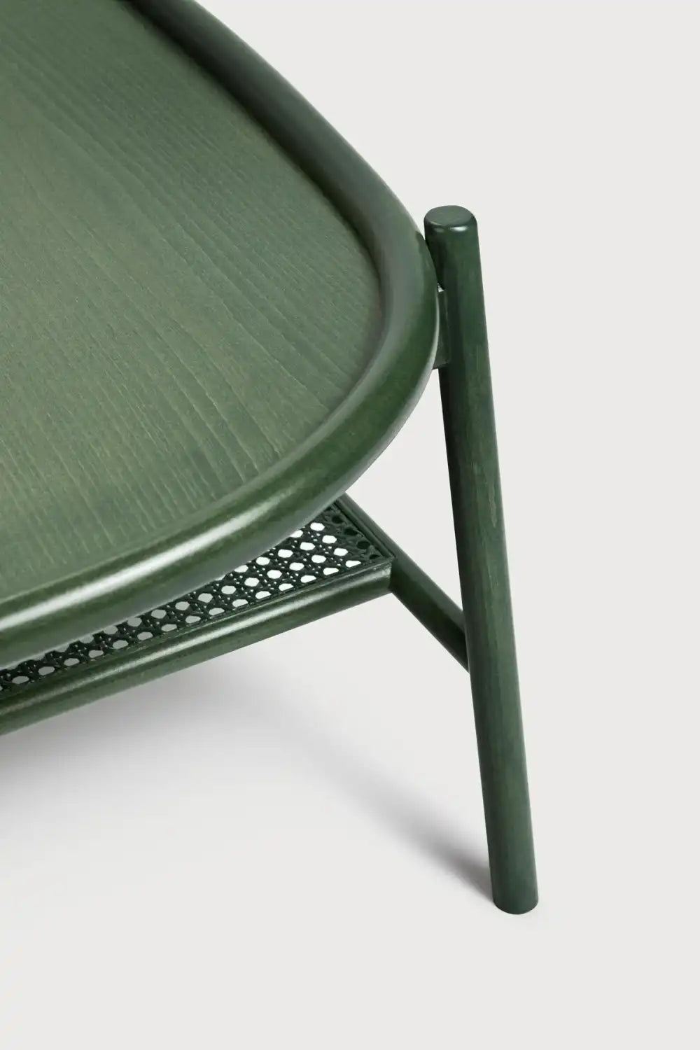 Drum Oval Low Coffee Table Edge Detail