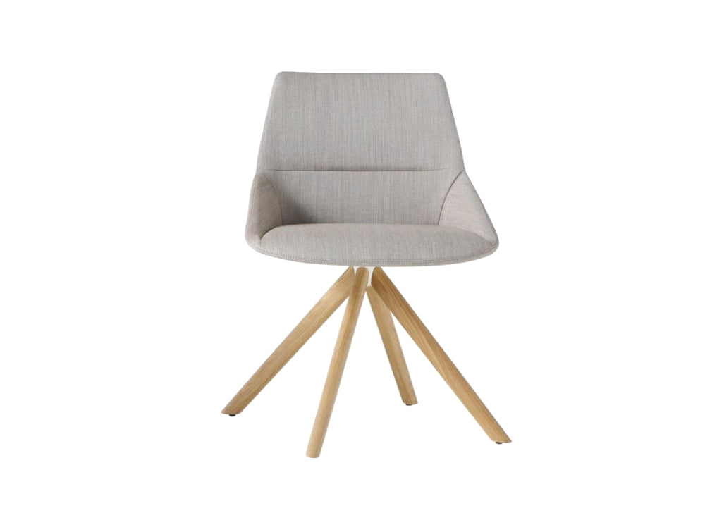 Duna Xs Chair With 4 Wooden Legs