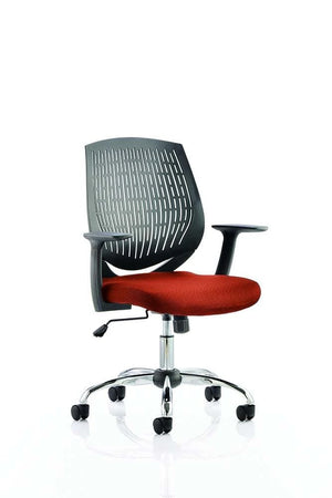 Dura Medium Back Task Operator Office Chair With Arms KCUP0204 2