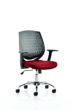 Dura Medium Back Task Operator Office Chair With Arms KCUP0206 2