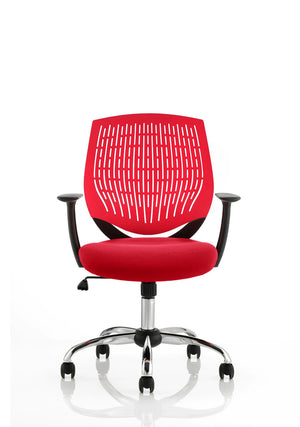 Dura Medium Back Task Operator Office Chair With Arms KCUP1696 2