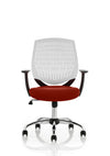 Dura Medium Back Task Operator Office Chair With Arms KCUP1701 2