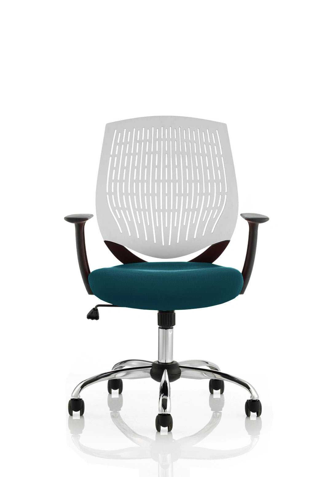 Dura Medium Back Task Operator Office Chair With Arms KCUP1702 1