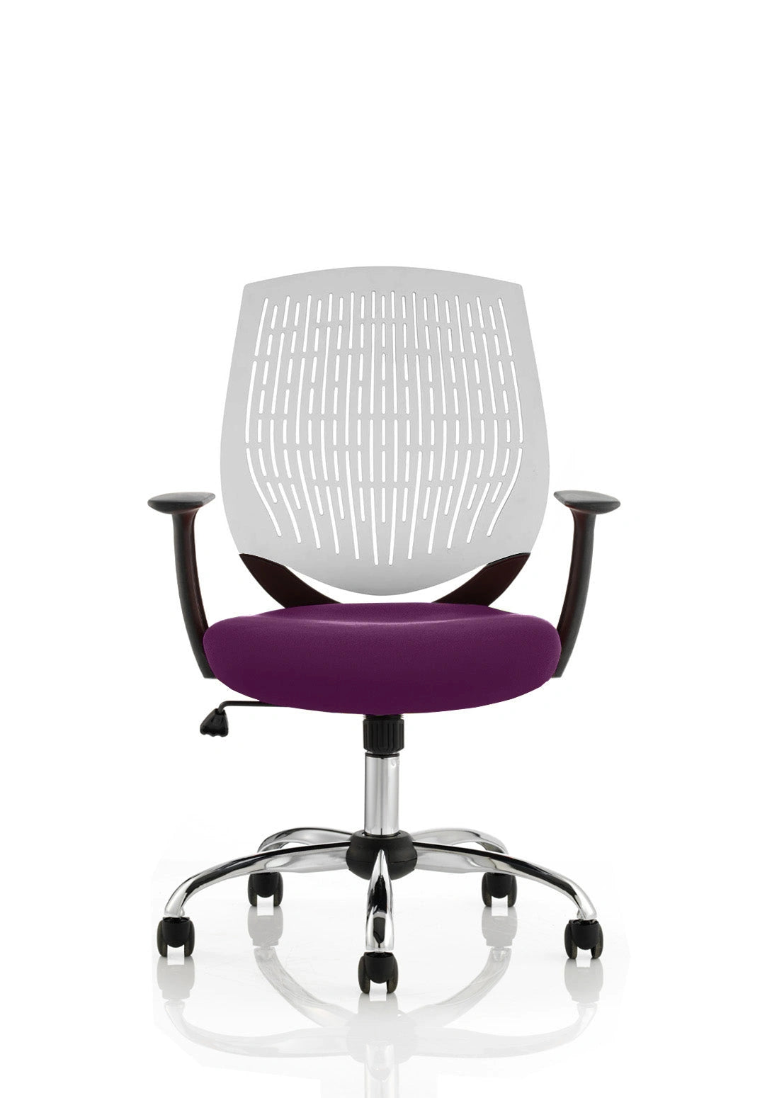 Dura Medium Back Task Operator Office Chair With Arms KCUP1704 1