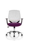 Dura Medium Back Task Operator Office Chair With Arms KCUP1704 2