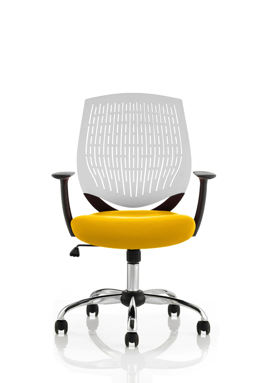 Dura Medium Back Task Operator Office Chair With Arms KCUP1706 1