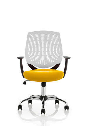 Dura Medium Back Task Operator Office Chair With Arms KCUP1706 2