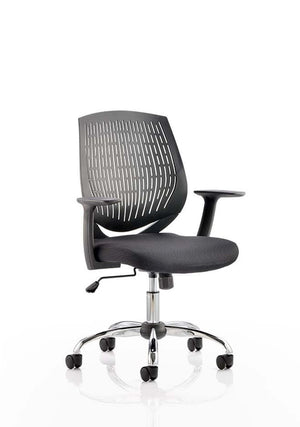 Dura Medium Back Task Operator Office Chair With Arms OP000014 2