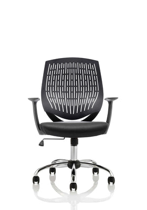 Dura Medium Back Task Operator Office Chair With Arms OP000014 3