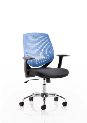 Dura Medium Back Task Operator Office Chair With Arms OP000015 2