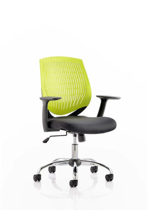 Dura Medium Back Task Operator Office Chair With Arms OP000016 2