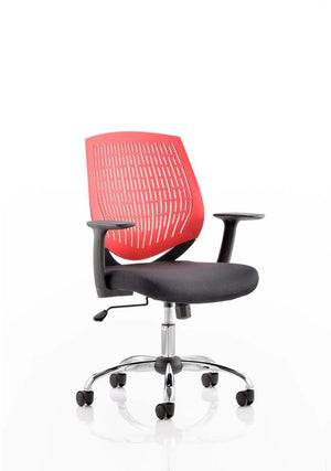 Dura Medium Back Task Operator Office Chair With Arms OP000020 2